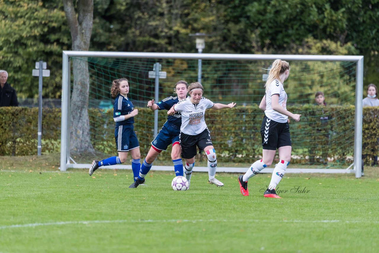 Bild 183 - B-Juniorinnen SV Henstedt Ulzburg - Hamburger SV : Ergebnis: 2:3